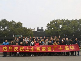 慶祝寶蓋建廠十周年，游烏鎮